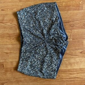 Sequin shorts